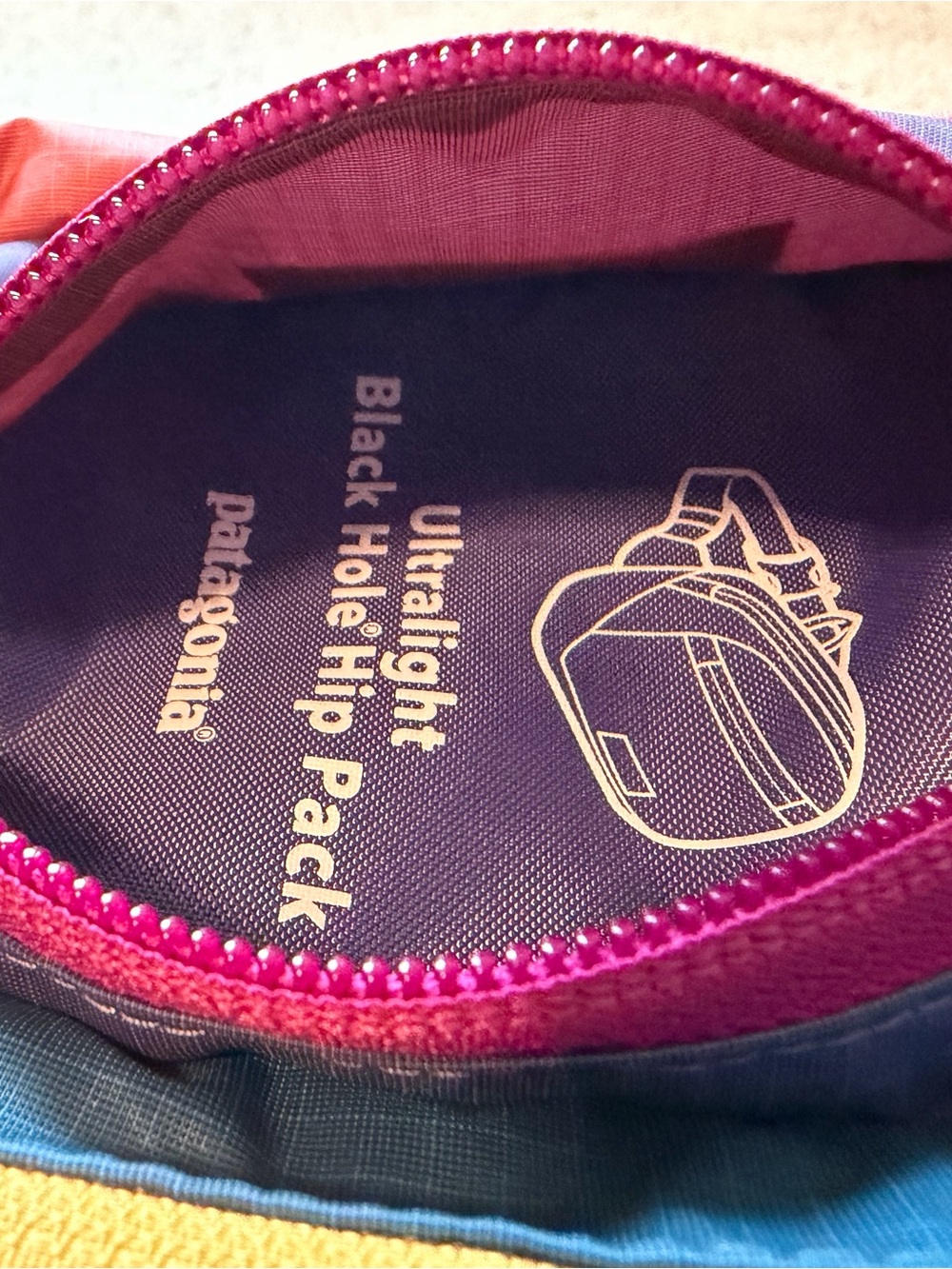 Patagonia Ultralight Black Hole Hip Pack - Picture 3 of 4